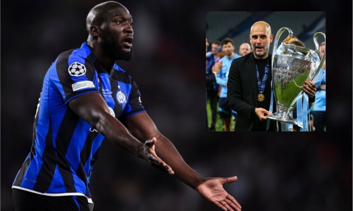 Bàn luận về Barca, Pep Guardiola không quên lôi Lukaku ra chế giễu