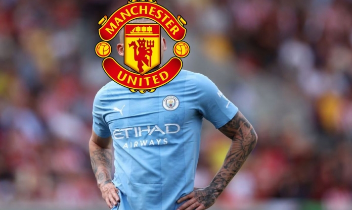 Không phải Rice hay Mount, MU gây sốc khi nhắm người thừa của Man City