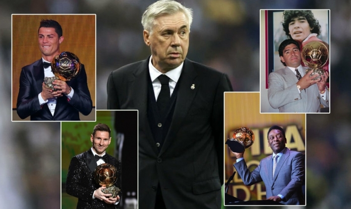 Bị làm khó giữa Pele-Maradona với Ronaldo-Messi, HLV Ancelotti xử lý không thể tinh tế hơn