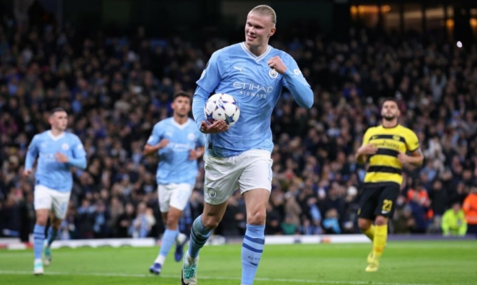 Erling Haaland tỏa sáng, Man City ghi tên mình vào vòng đấu tiếp theo