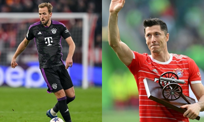 Harry Kane lập 2 cột mốc tại Bayern Munich, Lewandowski bắt đầu run rẩy