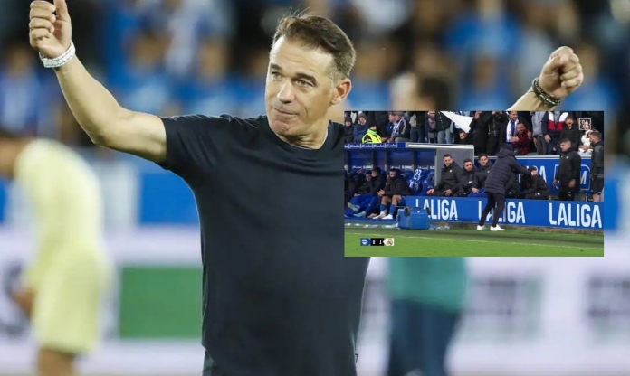 HLV La Liga hành động điên cuồng khi để Real Madrid ghi bàn phút 90+2