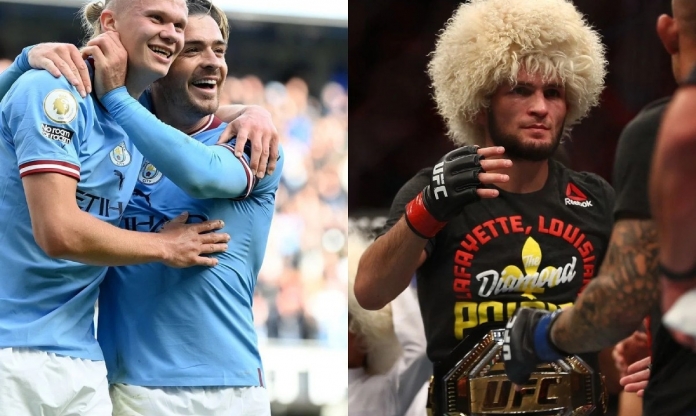 Haaland nhận vinh dự đặc biệt từ võ sĩ huyền thoại UFC