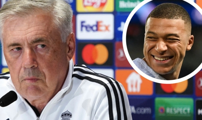 Real bị cầm hòa vì Mbappe? HLV Ancelotti đã lên tiếng