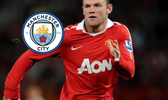 Rooney tuyên bố sẵn sàng đầu quân cho kình địch Man City