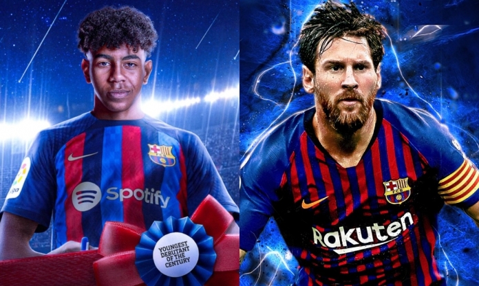 Thần đồng Barcelona chính thức theo chân tiền bối Lionel Messi