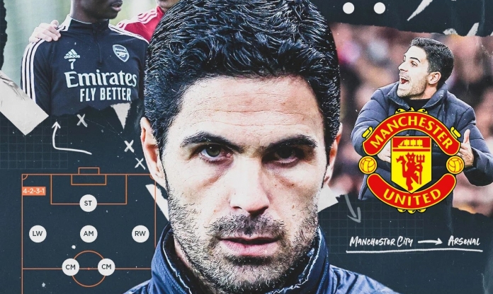 Huyền thoại MU đưa ra tuyên bố đầy bất ngờ về Mikel Arteta