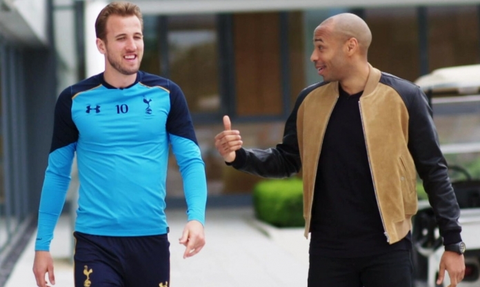 Harry Kane thừa nhận 'không thích' một điều đối với Thierry Henry