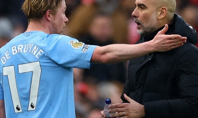 Pep Guardiola chính thức lên tiếng về lý do thay De Bruyne