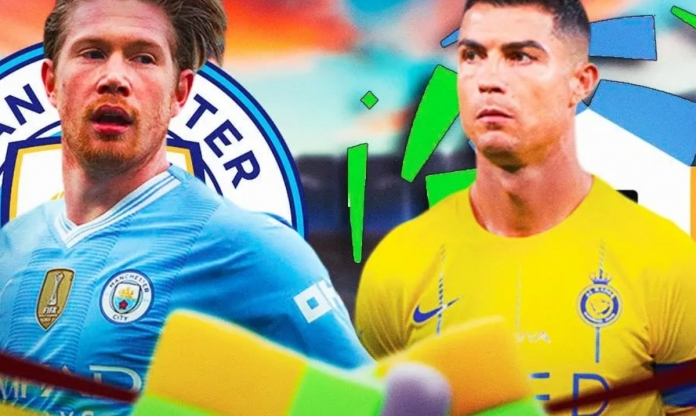Cách 'duy nhất' để De Bruyne trở thành song sát với Ronaldo tại Al Nassr