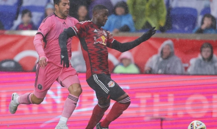 Inter Miami thất bại nặng nề trước NY Red Bulls trong ngày không có Messi