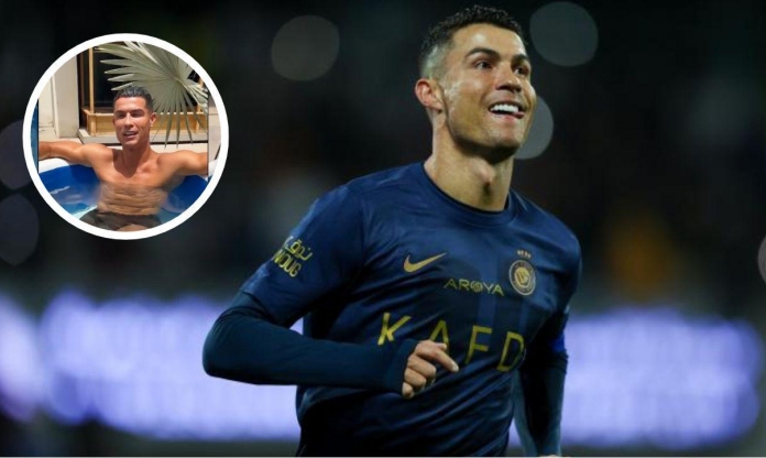 Cristiano Ronaldo livestream đi tắm, gần 200 nghìn người xem