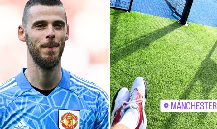 Tiếp sức MU, De Gea quay trở lại Manchester