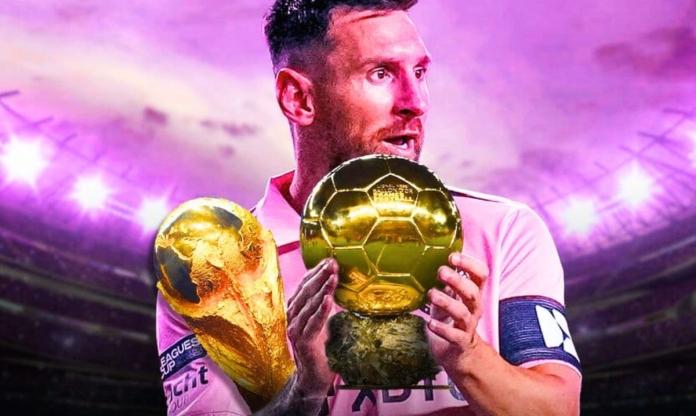 CHÍNH THỨC: Quả bóng Vàng 2021 Lionel Messi được xướng tên, rạng danh Inter Miami
