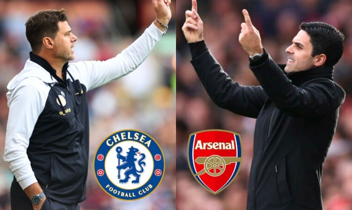 Arsenal và Chelsea song đấu, quyết có 'tia chớp 1m94' trên hàng công