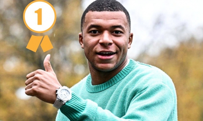 Messi và Ronaldo 'sang trang mới', Mbappe bá chủ top 1