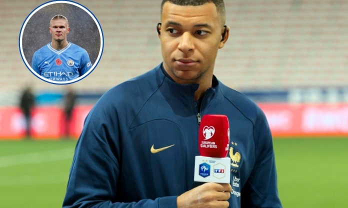 Không thể ngăn cản, Mbappe nói rõ mục tiêu khiến Haaland chỉ biết ước