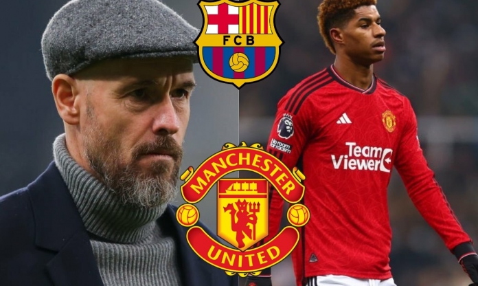 Hoán đổi Rashford, MU sẽ có chân chạy cánh số 1 Barca