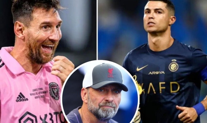 Messi và Ronaldo bị soán ngôi, sao yêu thích nhất của Klopp được phong GOAT