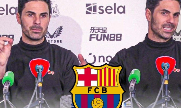 Arteta chính thức xác nhận vụ đến Barca