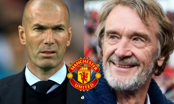 Rõ mong muốn Ratcliffe, Zidane thay Ten Hag tại MU