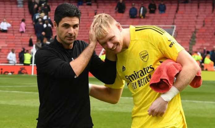 Arteta nói về tương lai của thủ môn Ramsdale