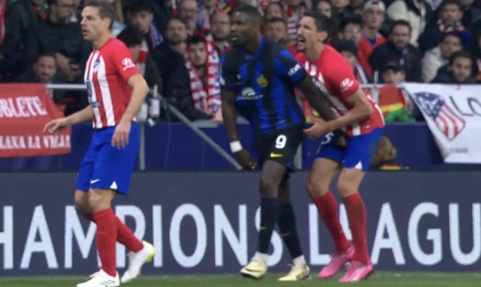 Ngôi sao Inter 'chơi chiêu hiểm' với cầu thủ Atletico