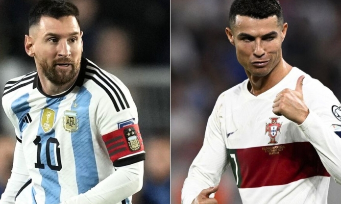 Messi tham gia cuộc đua chưa từng có với Ronaldo