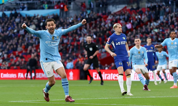 Silva tỏa sáng, Man City loại Chelsea tiến vào chung kết FA Cup