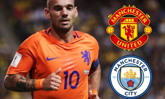 Sneijder chỉ thẳng tỷ số trận MU vs Man City tại chung kết FA Cup