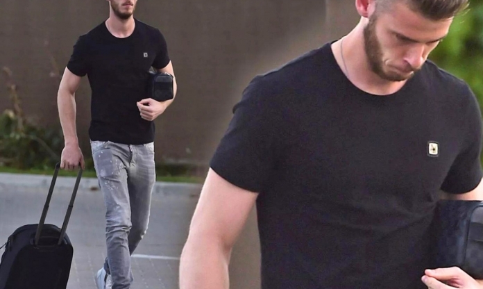 De Gea tập luyện tại câu lạc bộ Anh
