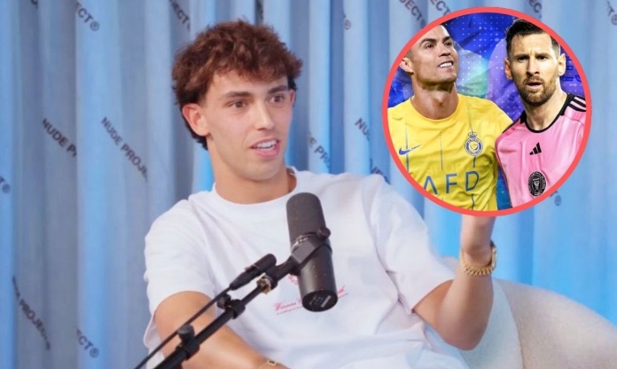 Joao Felix: 'Tôi sẽ không chọn Messi là số 1 nếu không fan Ronaldo sẽ khó chịu'