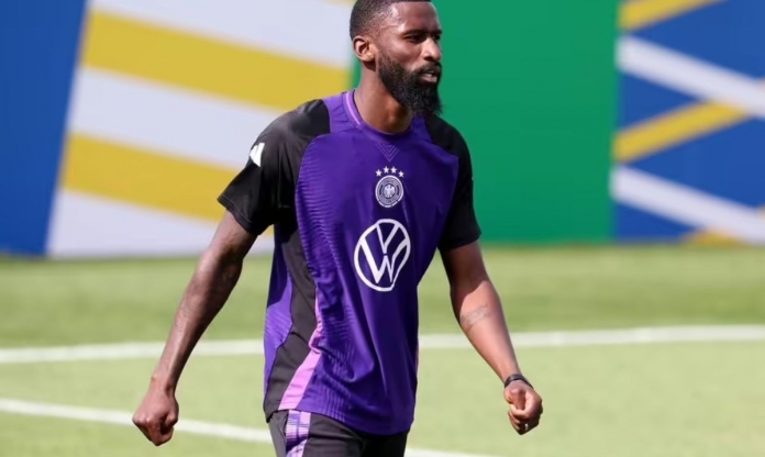 Antonio Rudiger ẩu đả trên sân tập ĐT Đức trước thềm Euro 2024
