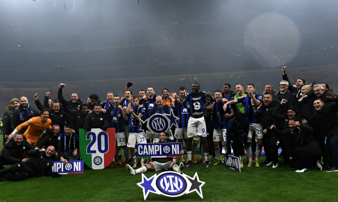 Inter Milan vô địch Serie A, hàng tá kỷ lục được thiết lập