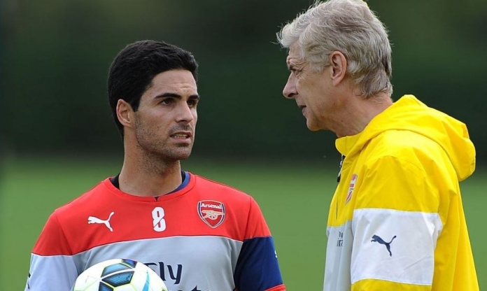 Wenger truyền thụ bí quyết cho Arteta giúp Arsenal vô địch