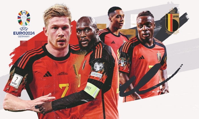 ĐT Bỉ công bố danh sách dự EURO 2024: ‘Ngọn lửa’ De Bruyne và Lukaku