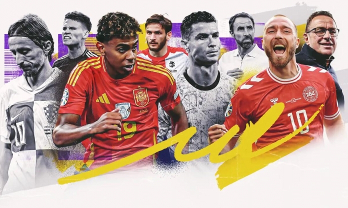 Vòng bảng Euro 2024: Top 10 thống kê thú vị nhất (P1)
