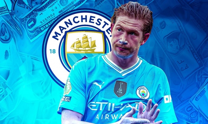 Man City trao đặc ân cho De Bruyne