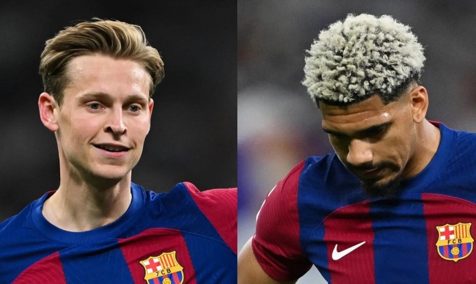 De Jong và Araujo nhận cảnh báo từ Barcelona
