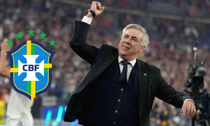 BREAKING!: ĐTQG Brazil thông báo bổ nhiệm tân HLV Carlo Ancelotti