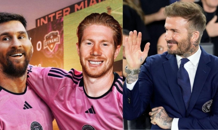 Lợi thế số 1, Beckham ra tay chốt De Bruyne gia nhập Inter Miami