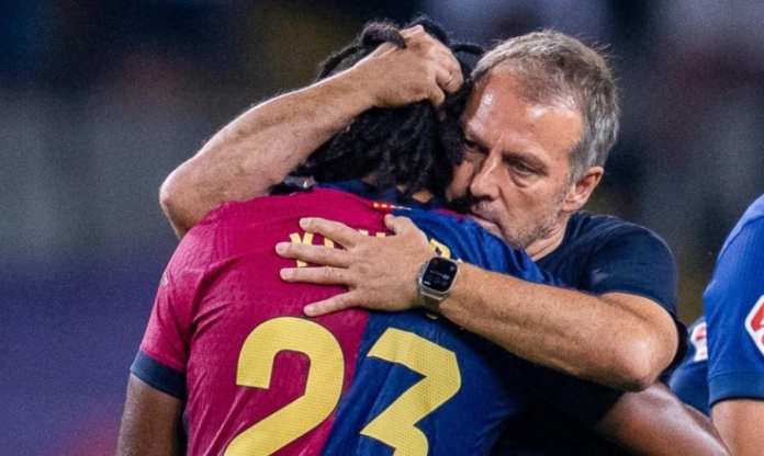 CHOÁNG: Kounde của Barca chơi liên tiếp 101 trận từ năm 2023