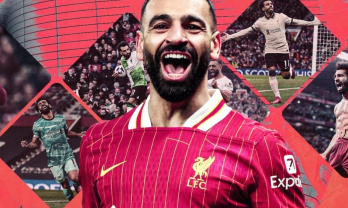 Salah lập kỷ lục vô tiền khoáng hậu tại Premier League