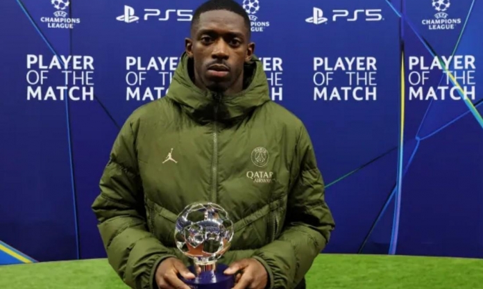 Dembele từ chối giải Cầu thủ xuất sắc nhất vì lý do ngỡ ngàng