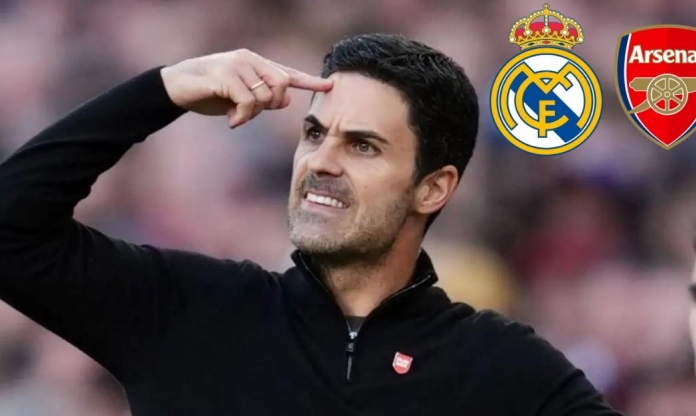 Arteta thách thức Real Madrid với tuyên bố cứng