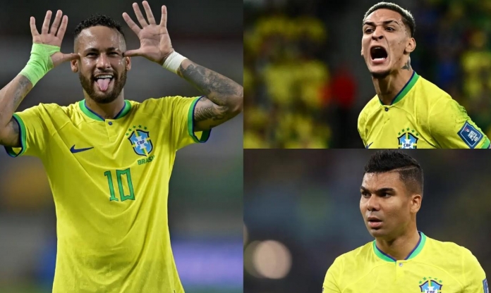 Ancelotti công bố danh sách triệu tập ĐT Brazil: Neymar vắng mặt, Antony và Casemiro trở lại