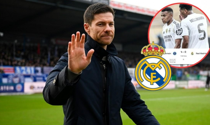 Xabi Alonso: 'Thua PSG 0-4 là điều tốt cho Real Madrid'