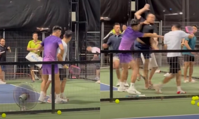 Hàng chục người loạn đả trên sân pickleball gây chấn động