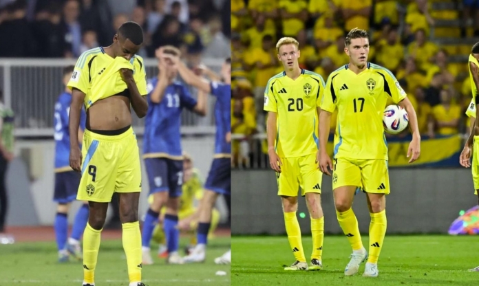 Song sát Isak - Gyokeres 'tịt ngòi', Thụy Điển nguy cơ tạm biệt World Cup 2026