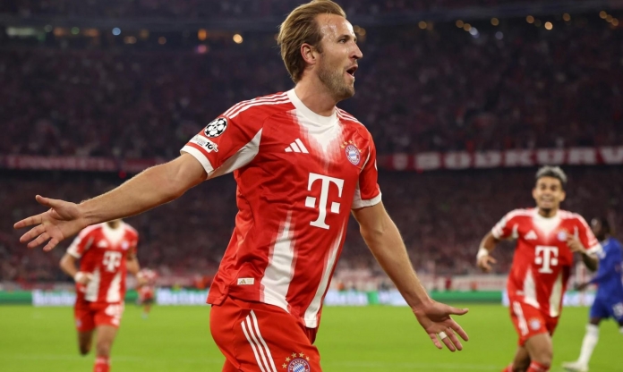 Harry Kane lập cú đúp, Bayern nhấn chìm Chelsea ở Champions League